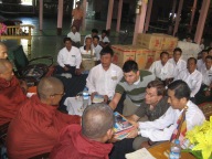 A lot of water in the delta area